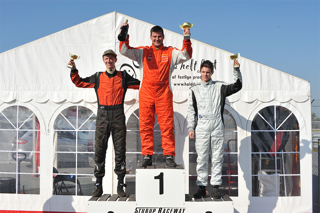 Med en sejr og en andenplads sikrede Jan Seerup sin tredjeplads i mesterskabet
(Foto: DK Motorsport)